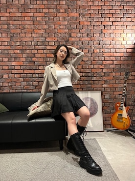 「韓国ストリートコーデ」｜MIRIさん（レディース・163cm）の春コーディネート
