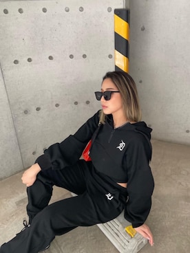 「ストリート女子」｜「アイテム（ワンピース）」を使った、MIRIさん（レディース・163cm）の春コーディネート