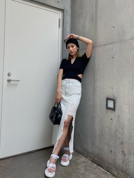 MIRIさん（レディース・163cm）の夏コーディネート