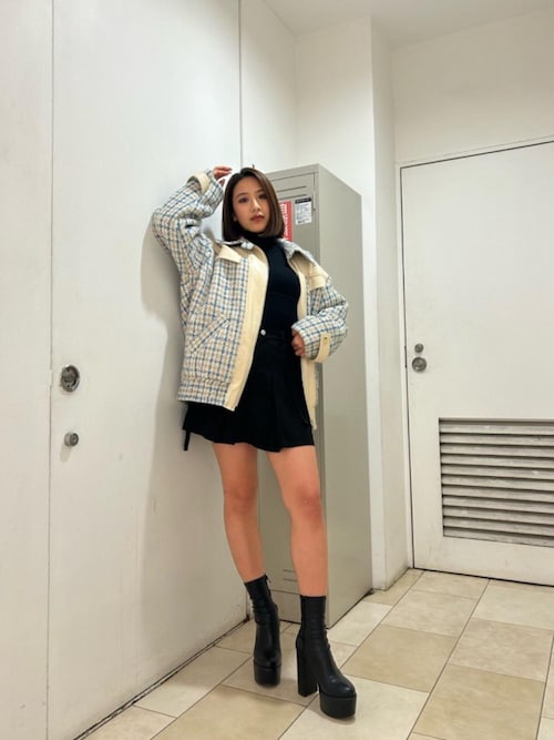 ツィードオーバージャケットコート ツィードオーバージャケットコート | FREDY & GLOSTER(フレディ