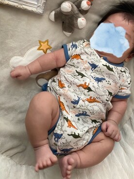 「Carter's（カーターズ）のアイテム」を使った、tapibabyさん（キッズ・80cm）の秋コーディネート