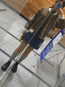 「sappunのアイテム（ブーツ、ブラック系）」を使った、Sobamさん（レディース・160cm）の夏コーディネート