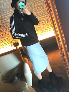 「UNITED ARROWS（ユナイテッドアローズ）のアイテム（ハンチング/ベレー帽）」を使った、84さん（レディース・161cm）の秋コーディネート