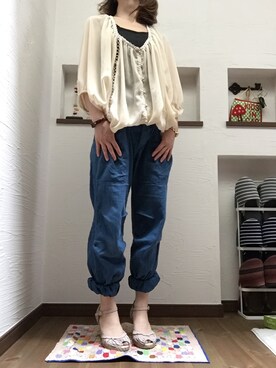 めんさん（レディース・149cm）の夏コーディネート