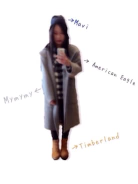 「Mavi（マビ）のアイテム」を使った、Candyさん（レディース・165cm）の冬コーディネート