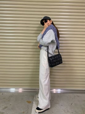 「カセット」｜mailyさん（レディース・154cm）の冬コーディネート