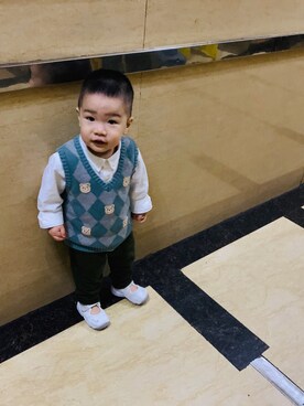 Shiさん（キッズ・90cm）の秋コーディネート