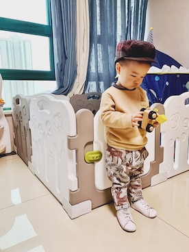 Shiさん（キッズ・90cm）の秋コーディネート