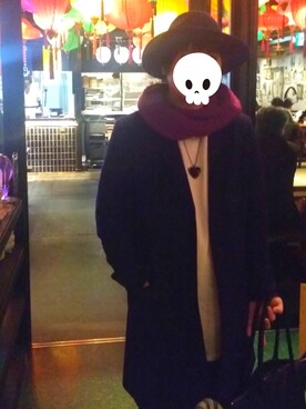 松本淳さん（メンズ・168cm）の冬コーディネート