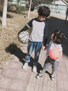 嗒嗒-刘涵禹さんのコーディネート