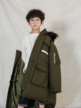 嗒嗒-刘涵禹さんのコーディネート