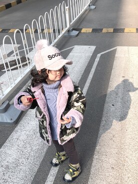 嗒嗒-刘涵禹さんのコーディネート