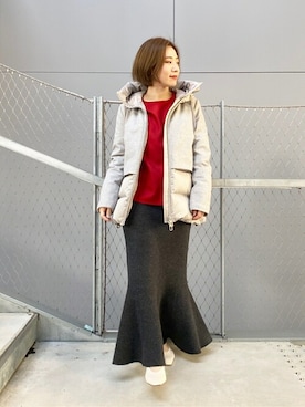 「noble」｜「アイテム（ジャケット/アウター）」を使った、noble_ayumiさん（レディース・155cm）の秋コーディネート