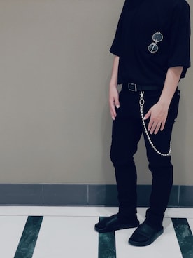 「インスタグラム」｜「アイテム（財布/小物）」を使った、ユーキさん（メンズ・170cm）の夏コーディネート