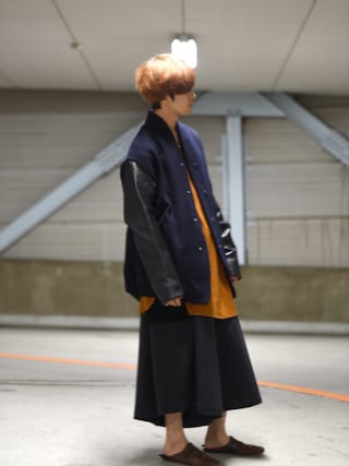 the Sakaki 激レア　別注スタジャン　イッセイ　フェレ　エスカンダー the Sakaki（サカキ）の「theSakaki Stadium Jumper（スタジャン
