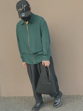 Lui's（ルイス）の「オリジナルファブリックウール混 バルーンパンツ