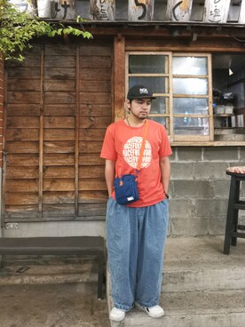 「plain-me（プレインミー）のアイテム（財布/小物）」を使った、daiseitaさん（メンズ・164cm）の冬コーディネート