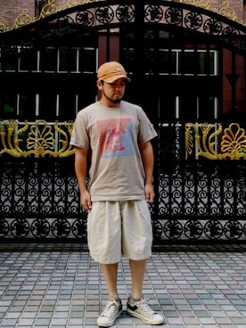 「PONY（ポニー）のアイテム」を使った、daiseitaさん（メンズ・164cm）の夏コーディネート