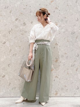 お こ めさん(レディース・155cm)の春コーディネート