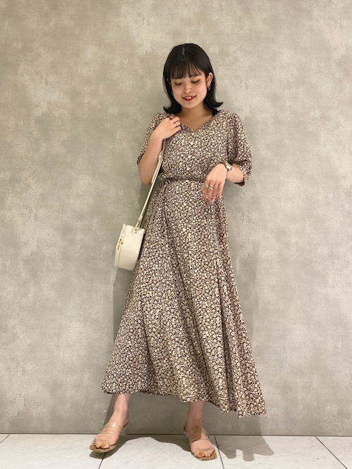 【PHASE EIGHT】着心地◎フローラル ミディ ワンピース フェイズ エイト Phase Eight Jordine Floral Print Midaxi