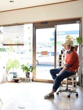 上水流（弟）さん（メンズ・171cm）の春コーディネート