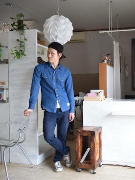 上水流(弟)さん(メンズ・171cm)の春コーディネート