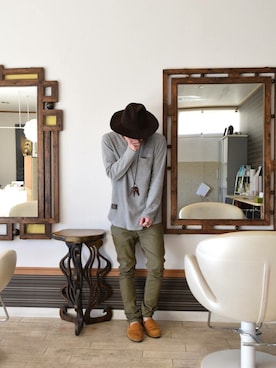 上水流(弟)さん(メンズ・171cm)の春コーディネート