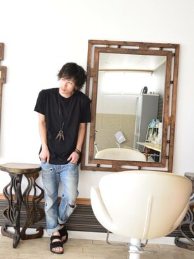 上水流(弟)さん(メンズ・171cm)の秋コーディネート