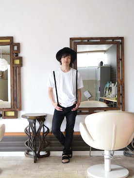 上水流（弟）さん（メンズ・171cm）の秋コーディネート