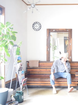 上水流（弟）さん（メンズ・171cm）の夏コーディネート