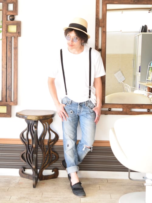 WACKO MARIAのサスペンダーを使った人気ファッションコーディネート - WEAR