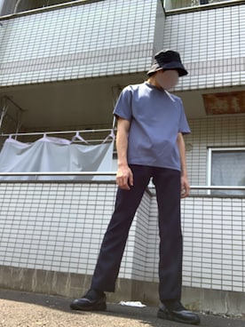 「SWAGGER（スワッガー）のアイテム（スニーカー）」を使った、$HUnnnさん（メンズ・178cm）の春コーディネート