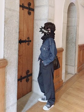 「CINZIA ARAIA（チンツィア アライア）のアイテム」を使った、ろくさん（レディース・159cm）の秋コーディネート