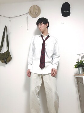 「アイテム（フォーマルスーツ/小物）」を使った、ケイタさん（メンズ・181cm・10代）の春コーディネート