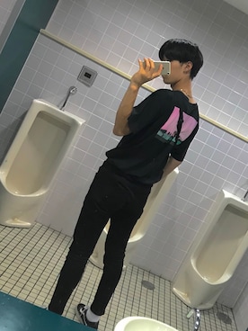 トイレの神さまさん（メンズ・177cm）の夏コーディネート