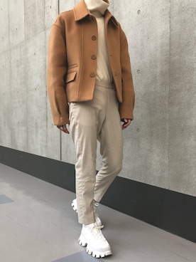 「ADER error（アーダーエラー）のアイテム（ジャケット/アウター）」を使った、ararikuさん（メンズ・175cm）の冬コーディネート