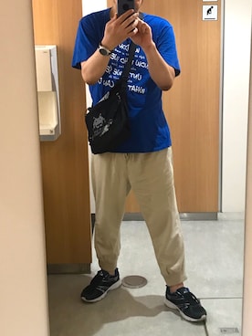 「Kaepa（ケイパ）のアイテム」を使った、テリーさん（メンズ・178cm）の秋コーディネート