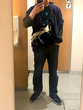 「Kaepa（ケイパ）のアイテム」を使った、テリーさん（メンズ・178cm）の秋コーディネート