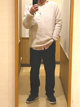 「Body Glove（ボディグローブ）のアイテム」を使った、テリーさん（メンズ・178cm）の冬コーディネート