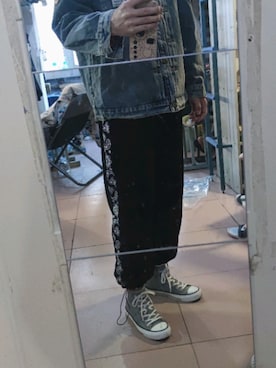 「HOTPING（ホッピン）のアイテム」を使った、lmqykさん（メンズ・183cm）の春コーディネート