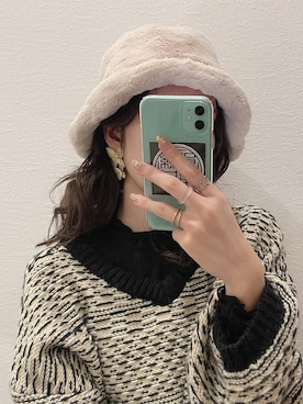 「Me%」｜「アイテム（帽子）」を使った、Ayamiさん（レディース・158cm）の秋コーディネート