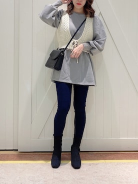 Ayamiさん(レディース・158cm)の冬コーディネート