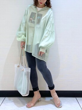 Ayamiさん（レディース・158cm）の春コーディネート