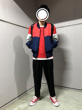 西鼠さん（メンズ・161cm）の春コーディネート