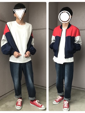 西鼠さん（メンズ・161cm）の春コーディネート