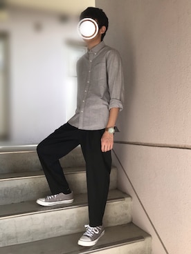 西鼠さん（メンズ・161cm）の秋コーディネート