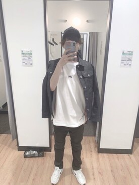 「G-STAR RAW（ジースターロゥ）のアイテム（帽子）」を使った、すなさん（メンズ・181cm）の春コーディネート