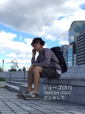 ジョーゴ タケシさん(メンズ・168cm)の秋コーディネート