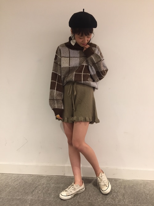 セール】フリルニットショートパンツ（その他パンツ）｜one after