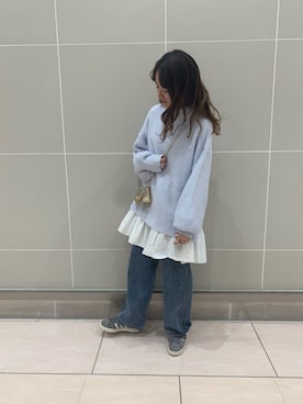 「やっぱりストリートが好き」｜「アイテム（チュニック）」を使った、てらやんさん（レディース・155cm）の秋コーディネート